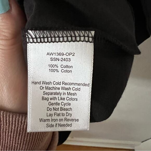 ATM Black Long Sleeve Tee - Picture 6 of 6